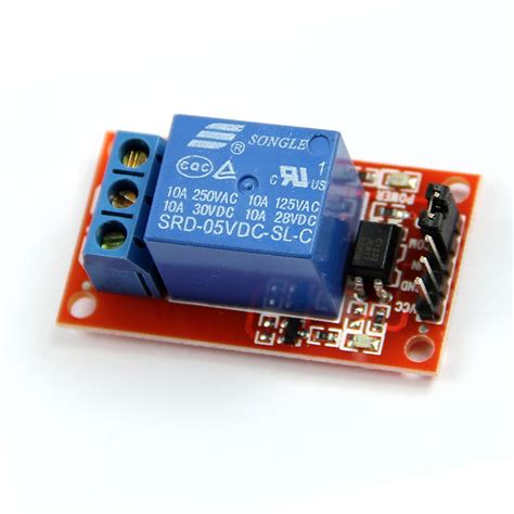 Wrisky 1Pc New Optocoupler Relay Module For Arduino 5V 1-Channel H L ...