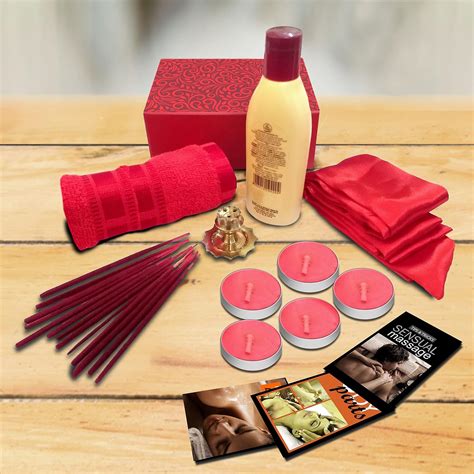 exciting Lives - Massage Love Kit For Couples - Gift for Birthday ...