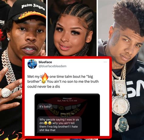SAY CHEESE! 👄🧀 on Twitter: "Blueface leaks messages of Lil Baby texting Chrisean “why u ain’t ...