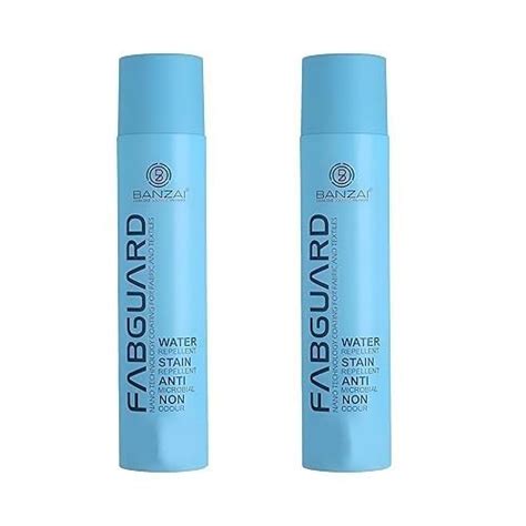 Banzai Fabguard Water Repellent Spray – Nano-Technology Aerosol ...