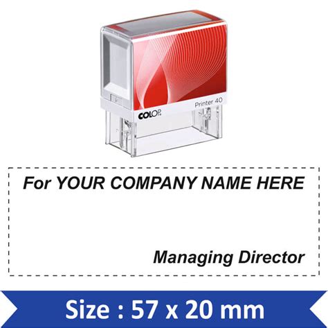 Colop Managing Director Stamp MS - Rubber Stamps Online