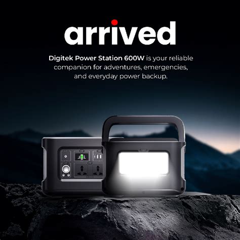 Buy Digitek Power Station DPS 600W/Portable AC/DC Power Station ...