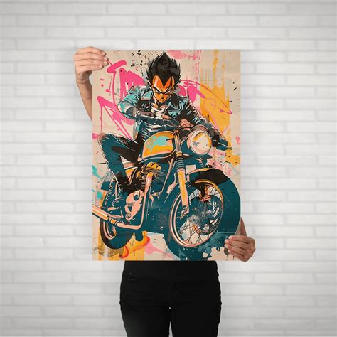 Vegeta Metal Poster – Fictioo