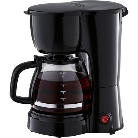 Mainstays Black 5 Cup Drip Coffee Maker - Walmart.com