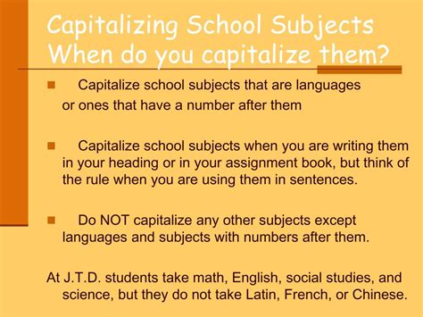 PPT - Capitalization PowerPoint Presentation, free download - ID:3323725