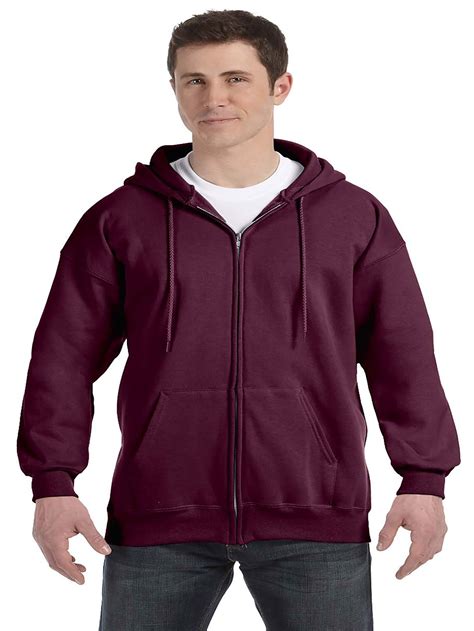 Hanes Men Ultimate Cotton Heavyweight Full Zip Hoodie, Style F280 ...