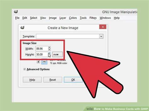 GIMP Business Card Template 的图像结果