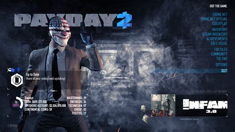 Image result for Payday 2 Mod Menu