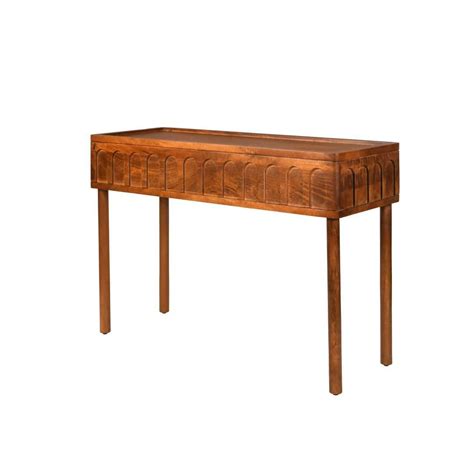 Dome Mango Wood Console Table | Elegant Tables By Opaque Studio ...