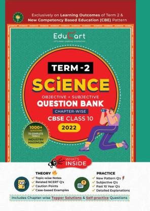 Educart Term 2 Science Cbse Class 10 Objective & Subjective Question ...
