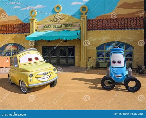 Luigi and Guido at Disney`s Art of Animation Resort Editorial Stock ...