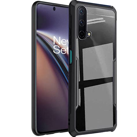 CROMBIE Shockproof Crystal Clear Back Cover Case OnePlus Nord CE 5G ...