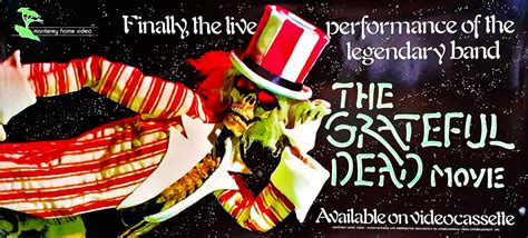 Original 1985 The Grateful Dead Movie Monterey Home Video Promotional ...