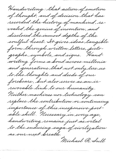 Cursive Handwriting Worksheets
