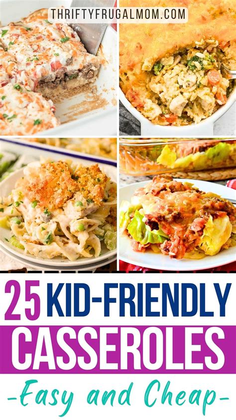 25 Kid Friendly Casseroles | Dinner recipes, Kid friendly casseroles ...