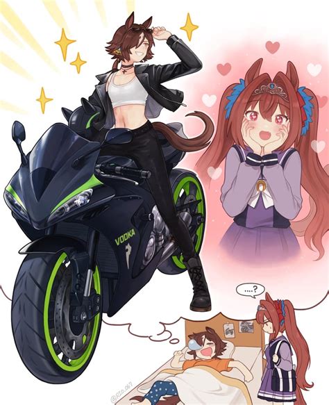 daiwa scarlet and vodka (umamusume) drawn by rio_(rio_067) | Danbooru