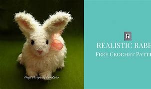 Image result for Realistic Crochet Rabbit Free Pattern