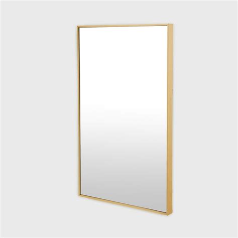 Buy Reflection Flicker Metal Rectangular Wall Mirror - 60x90cm from ...