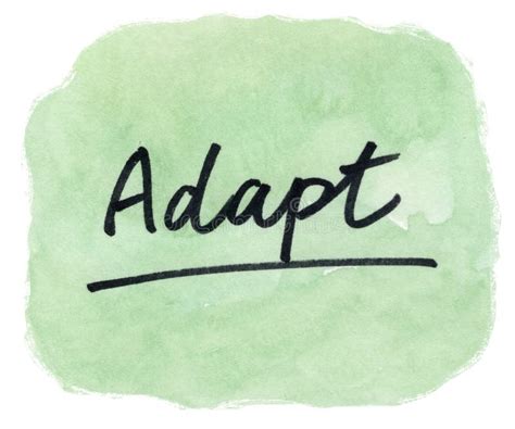 Adapt stock photo. Image of adjust, change, conformity - 52014820