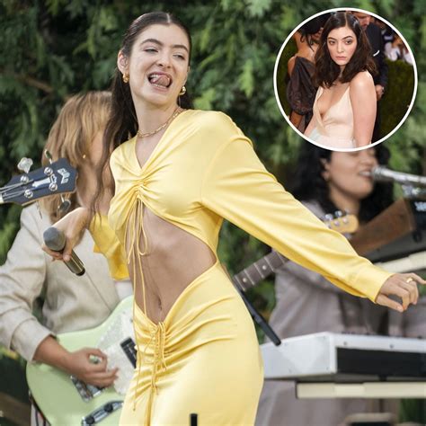 Lorde Braless Pictures: Sexiest Photos Without a Bra | Life & Style