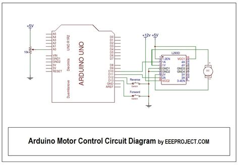 Image result for Wiring Diagram for Arduino Motor Control