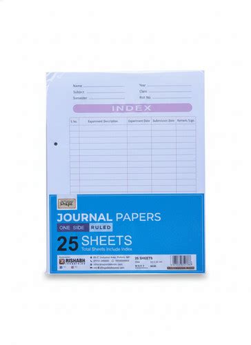 Shape A4 Project Paper - One Side Ruled - Pack of 25 | ShopStory ...