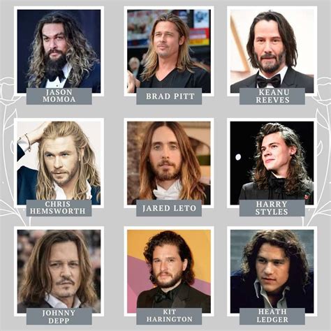 Top 30 Male Celebrities Who Look Best with Long Hair