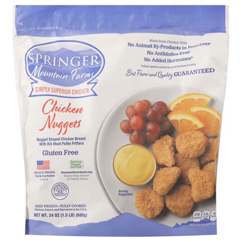 Springer Mountain Farms Chicken Nuggets (24 oz) Delivery or Pickup Near ...