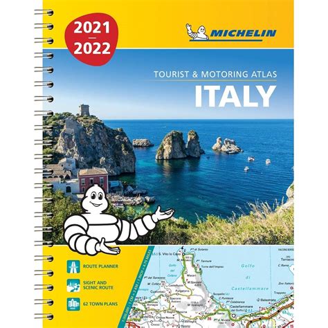 Buy Italy 2021 / 2022 - Tourist and Motoring Atlas (A4-Spiral): Tourist ...