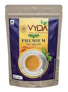 VYDA Premium Tea 250g - Pack of 20 Chai Patti | Best Assam Tea for ...