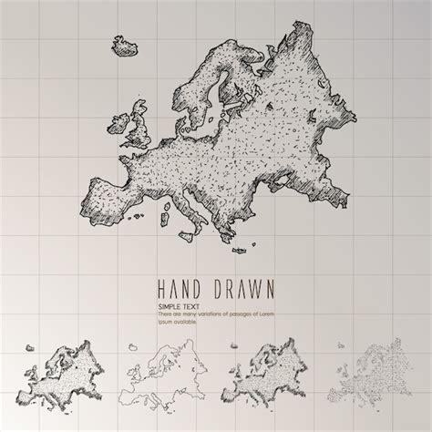 Europe Map Drawing 的图像结果
