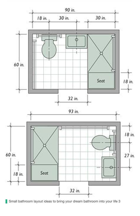 Small Shower Bathroom Floor Plans – Flooring Tips