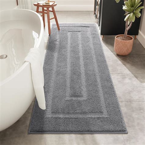 Dark Gray Bathroom Rug Runner at Rebecca Dawson blog