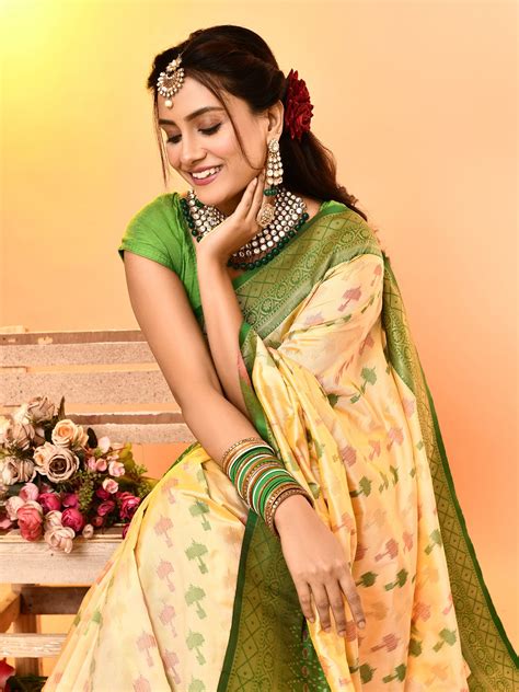 Eleena Elegance: Elora Soft Silk Banarasi Saree A Weave of Tradition ...