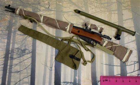 Dragon In Dreams DID 1/6 Scale WWII Russian Sniper Rifle from Vasily ...