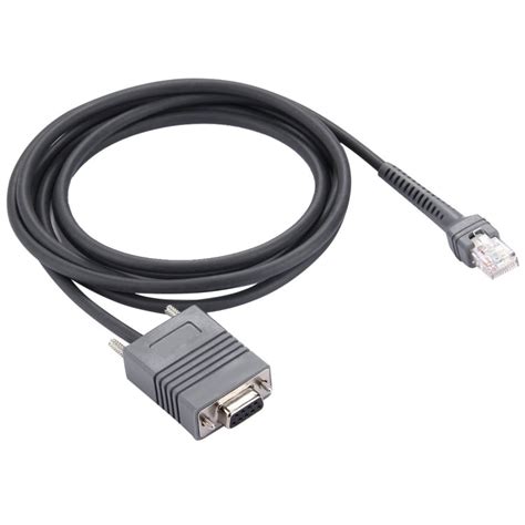 2m RS232 to RJ45 Scanner Serial Data Cable for Symbol... – Bulky Mart