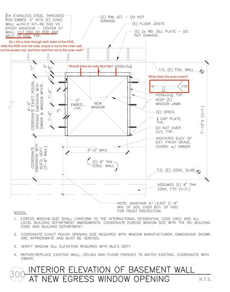 Wall Section Detail Of Egress Window Egress Window: A Comprehensive