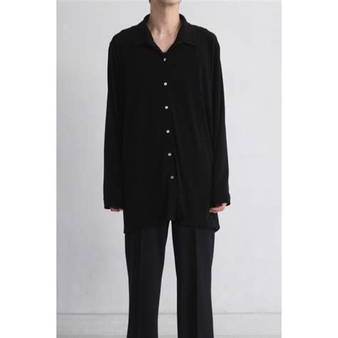 【COU】toromi drape over shirt made in USA -3808- | cv