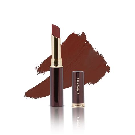 Charmacy Milano Longstay Matte Lipstick (Brown Arrow) 2.8 g, Bullet ...