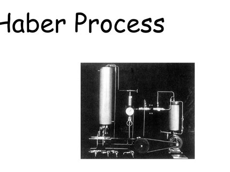 Image result for Haber Process Notes