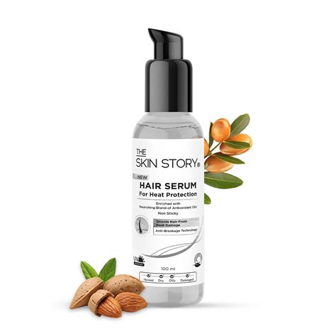 Buy The Skin Story Heat Protection Serum | Protects Hair Up To 250°C ...