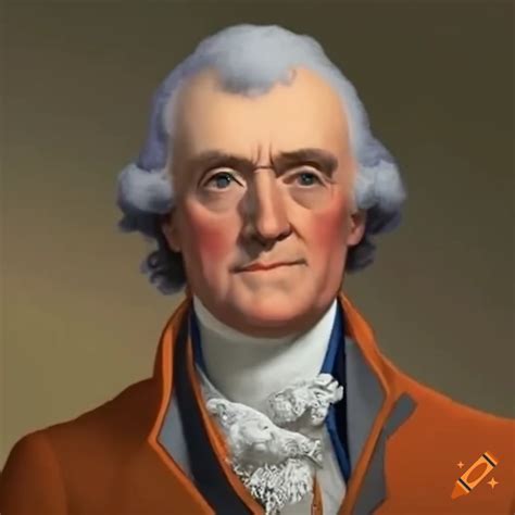 Image of thomas jefferson in civilization vii on Craiyon