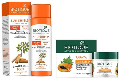 Biotique Bio Sandalwood 50+ Spf Uva/Uvb Sunscreen For All Skin Types ...