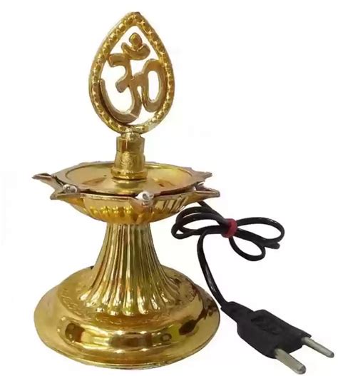 1 Layer Electric Diya Deepak Light Lamp LED Lights for Puja Home Templ ...