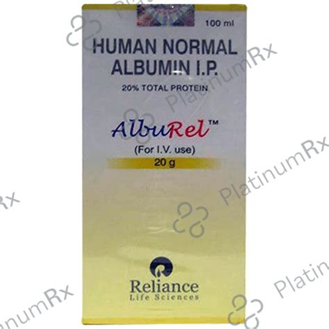 Alburel 20% Solution for Infusion 100ml | Uses, Price & Substitutes