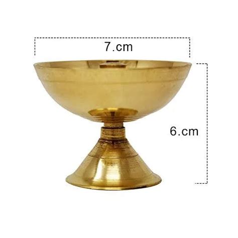 Buy Akhand Pooja Diya | Online Brass diya for Home - VEDIC PARADISE
