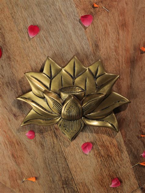 Brass Lotus Wall Hanging – Revive Home