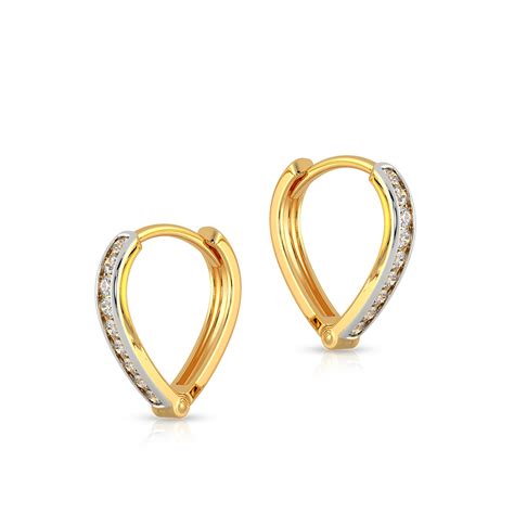 Malabar Gold & Diamonds 22k Gold Earrings for Women |22 kt (916) BIS ...