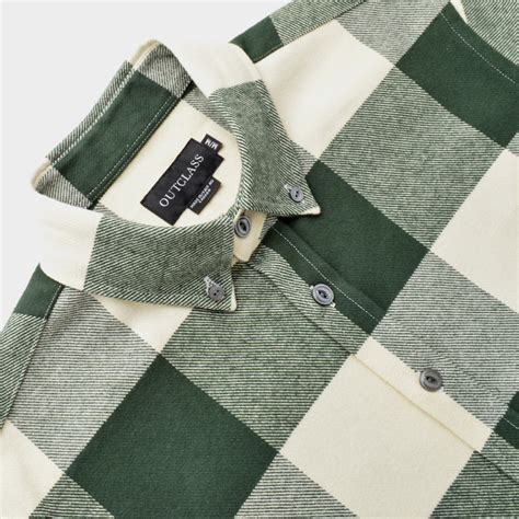 Outclass Flannel Shirt - Forest Green Buffalo Plaid | Garmentory