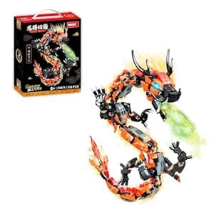 WOMA Building Block Dragon C0471 Toy Set for 6+ Years, Boys and Girls ...